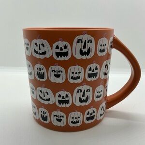 Halloween Orange Jack O Lantern Pumpkin Mug Cup Hyde And Eek Collection 16 oz